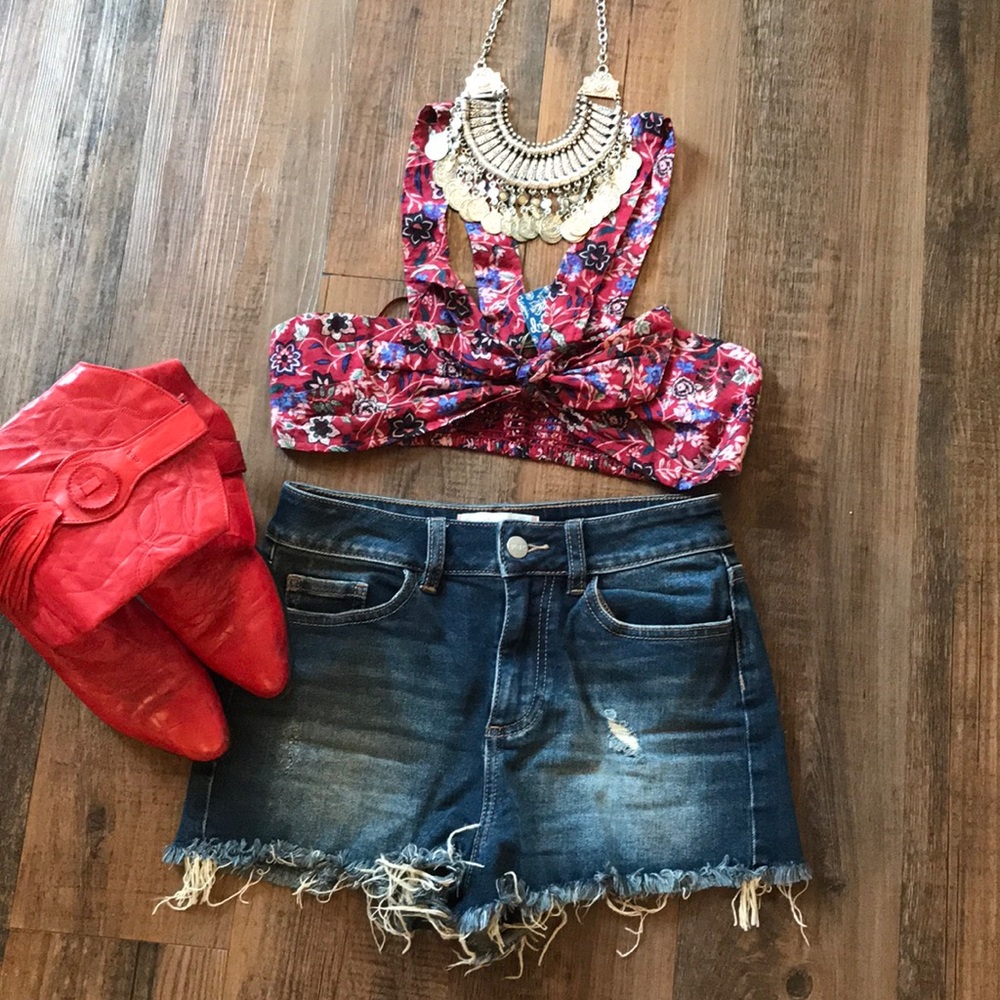 Adorable Free People festival bralette